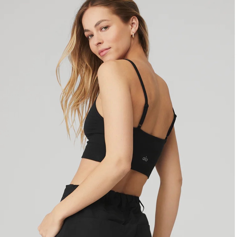 Alo Yoga Delight Bra Size Small Black